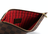 Louis Vuitton DAMIER EBENE NEVERFULL MM GM POCHETTE