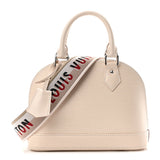 Louis Vuitton EPI LEATHER ALMA BB WHITE QRZ Handbag