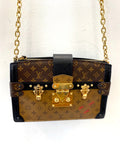 Louis Vuitton REVERSE MONOGRAM TRUNK CLUTCH BAG