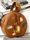 Louis Vuitton CALFSKIN CATOGRAM PETITE BOITE CHAPEAU BAG