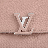 Louis Vuitton TAURILLON CAPUCINES COMPACT WALLET ROSE