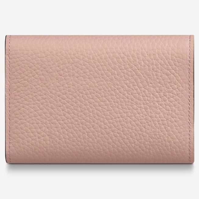 Louis Vuitton TAURILLON CAPUCINES COMPACT WALLET ROSE
