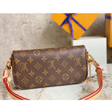 Louis Vuitton Women LV Wallet On Chain Ivy Brown Monogram Coated Canvas Crossbody