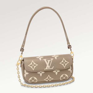 Louis Vuitton Women LV Wallet On Chain Ivy Monogram Empreinte Embossed Supple Grained Cowhide Leather Crossbody