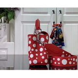 Louis Vuitton Women LV x YK Capucines Mini Red Taurillon Bull Calf Leather Infinity Dots Print Handbag