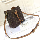 Louis Vuitton Women NéoNoé MM Bucket Bag Caramel Brown Monogram Coated Canvas