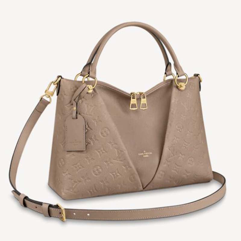 Louis Vuitton Women V Tote MM Embossed Monogram Empreinte Supple Grained Cowhide