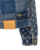 Louis Vuitton X NIGO GIANT DAMIER WAVES MNGM DENIM JACKET