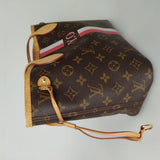 Louis Vuitton handbag Neverfull PM monogram with initials
