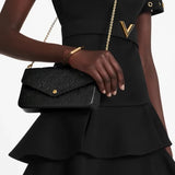 Louis Vuitton MONOGRAM EMPREINTE LEATHER FÉLICIE CHAIN BAG