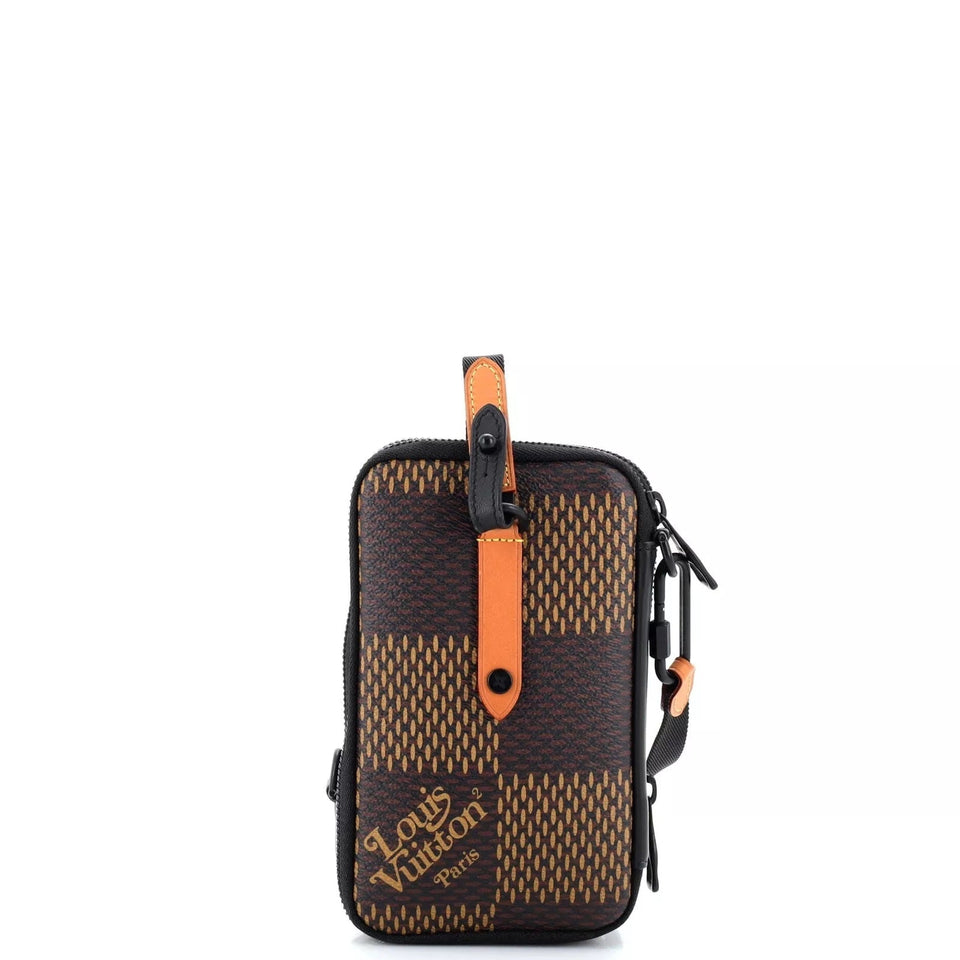 Louis Vuitton X NIGO DOUBLE PHONE POUCH CROSSBODY