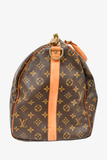Louis Vuitton 2001 MONOGRAM KEEPALL BANDOULIERE 50 with STRAP