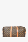 Louis Vuitton 2001 MONOGRAM KEEPALL BANDOULIERE 50 with STRAP