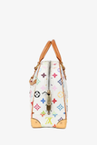 Louis Vuitton 2004 White Monogram Trouville Bag