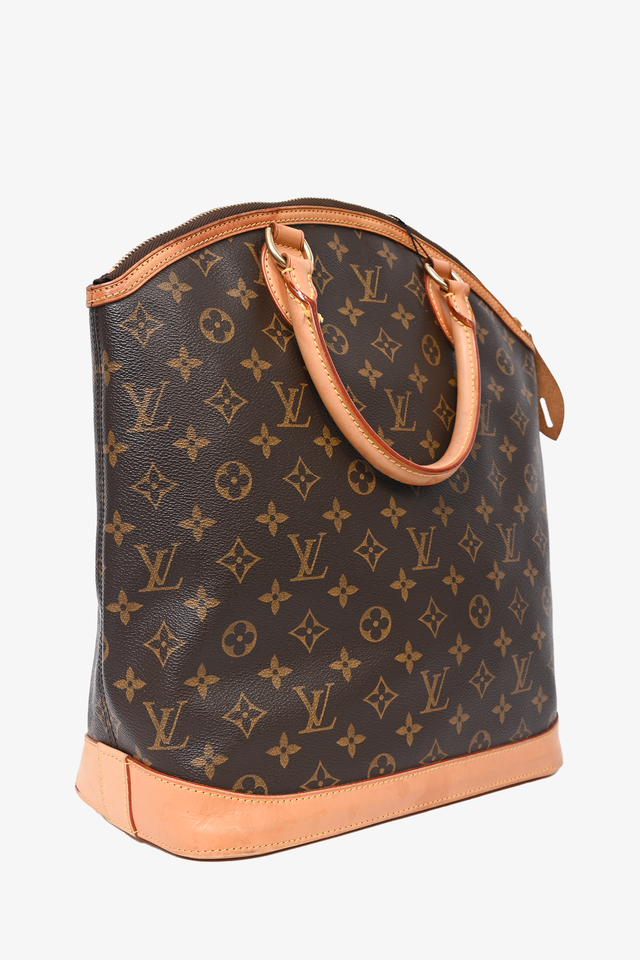 Louis Vuitton 2006 Monogram 'Lock It' Vertical Top Handle Bag