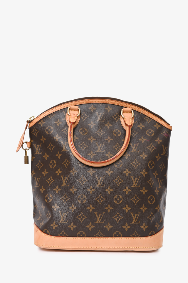 Louis Vuitton 2006 Monogram 'Lock It' Vertical Top Handle Bag