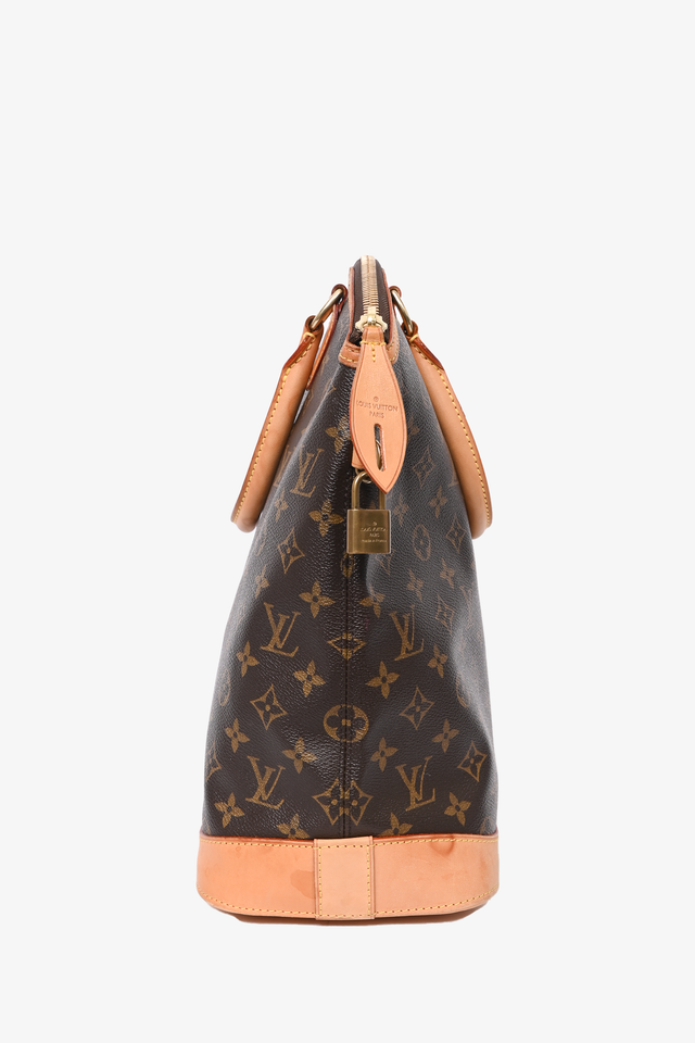 Louis Vuitton 2006 Monogram 'Lock It' Vertical Top Handle Bag