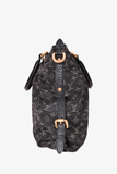 Louis Vuitton 2007 Black Denim Monogram Neo Cabby MM Tote