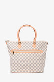 Louis Vuitton 2008 Damier Azur Saleya GM Zip Tote Bag