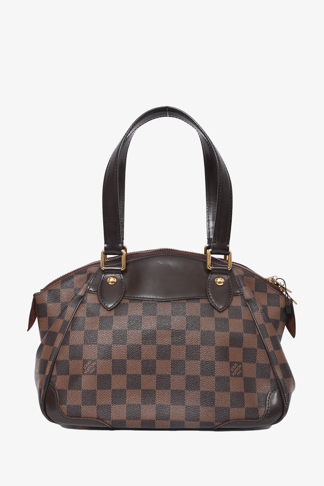 Louis Vuitton 2010 Damier Ebene 'Verona' Top Handle Bag