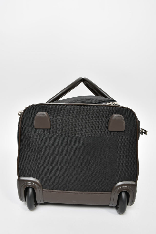 Louis Vuitton 2011 Black Damier Geant Eole 50 Rolling Duffle Bag