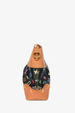 Louis Vuitton 2012 Black Monogram Multicolore 'Judy' MM Top Handle Bag with Strap