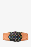 Louis Vuitton 2012 Black Monogram Multicolore 'Judy' MM Top Handle Bag with Strap