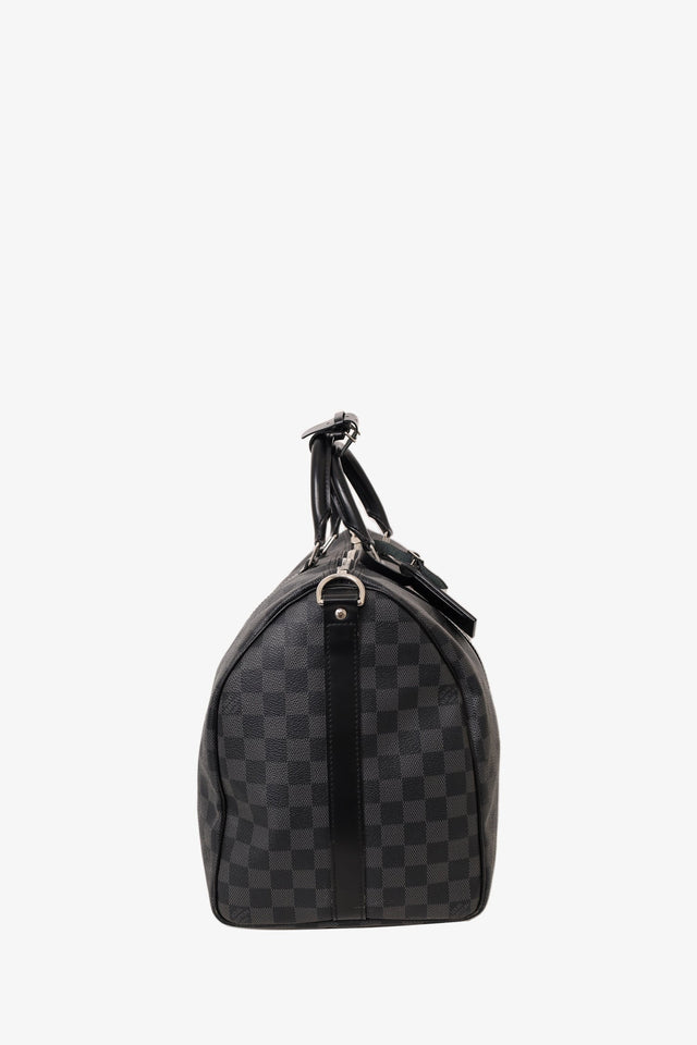 Louis Vuitton 2012 Graphite Damier Keepall 45 with Strap