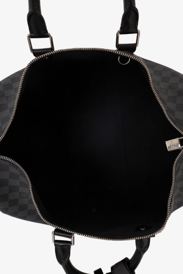 Louis Vuitton 2012 Graphite Damier Keepall 45 with Strap