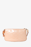 Louis Vuitton 2013 Beige Vernis Pochette Shoulder Bag