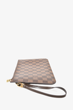 Louis Vuitton 2014 Damier Ebene Neverfull Pouch GM