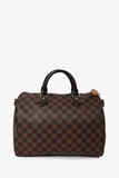 Louis Vuitton 2014 Damier Ebene Speedy Bandouliere 30 with Strap