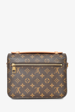 Louis Vuitton 2015 Monogram Pochette 'Metis' Top Handle Bag w/ Strap