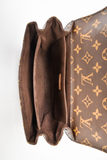 Louis Vuitton 2015 Monogram Pochette 'Metis' Top Handle Bag w/ Strap