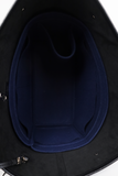 Louis Vuitton 2016 Blue/Black Epi Neverfull MM Tote With Pouch