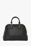 Louis Vuitton 2019 Black Empreinte Leather Neo Alma PM Top Handle with Strap