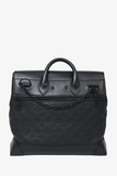 Louis Vuitton 2019 Black Empreinte Monogram Eclipse Steamer Messenger Bag