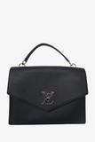 Louis Vuitton 2019 Black Taurillon Mylockme Top Handle Bag