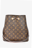 Louis Vuitton 2019 Monogram/Pink Neo Noe Bucket Shoulder Bag