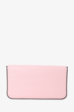 Louis Vuitton 2019 Pink Epi Leather Felicie Pochette with Pouch Insert