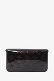 Louis Vuitton 2020 Amarante Vernis Felicie Pochette with Pouches