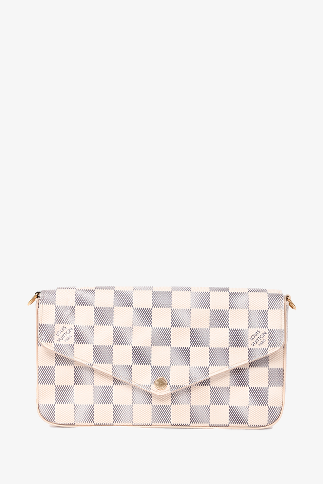 Louis Vuitton 2020 Damier Azur Felicie Pochette with Pouches