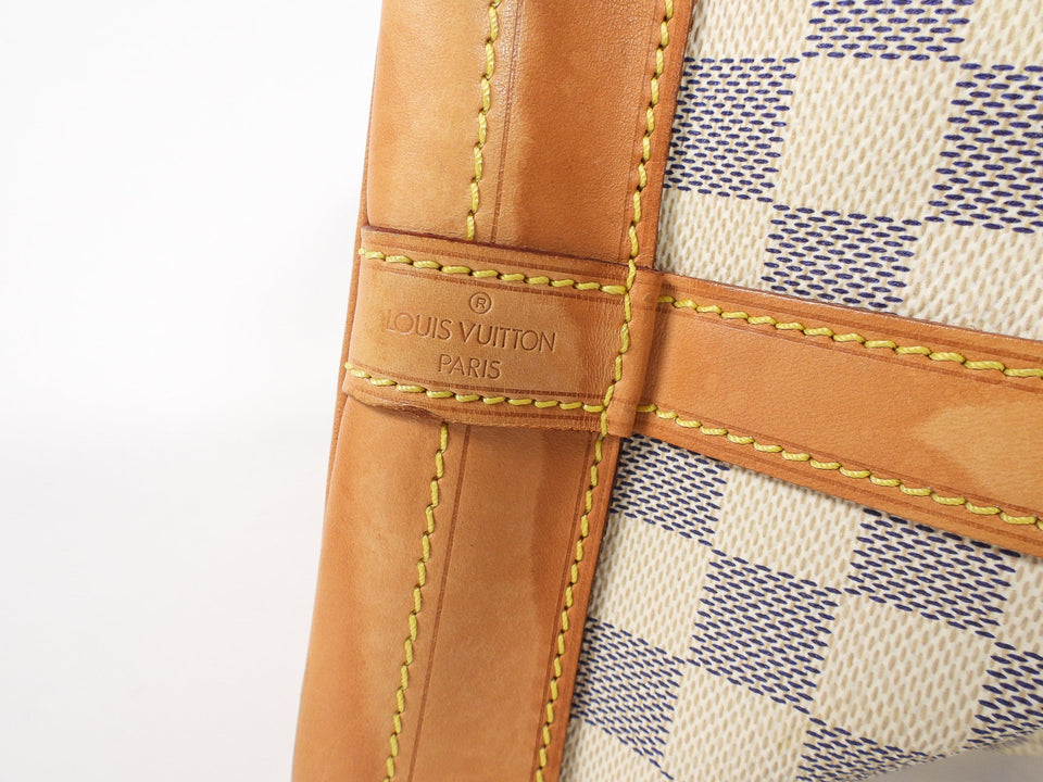 Louis Vuitton Damier Azur Noe Grande GM Drawstring Bag