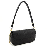 Louis Vuitton Black Empreinte Monogram Giant Ivy Wallet On Chain