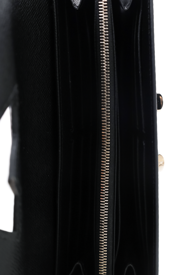 Louis Vuitton Black Epi Leather 'Twist' Wallet