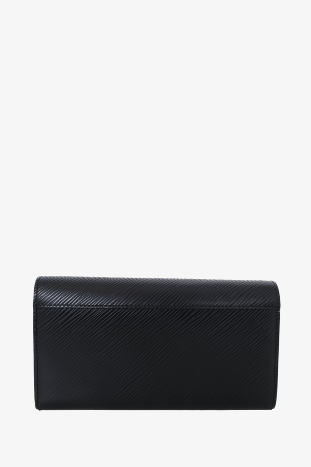 Louis Vuitton Black Epi Leather 'Twist' Wallet