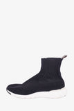 Louis Vuitton Black  LV Heart Patches Sock Sneakers Size 37.5