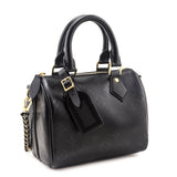 Louis Vuitton Black Monogram Ink Speedy BB