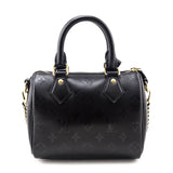 Louis Vuitton Black Monogram Ink Speedy BB