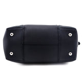 Louis Vuitton Black Veau Cachemire Python Soft Lockit MM